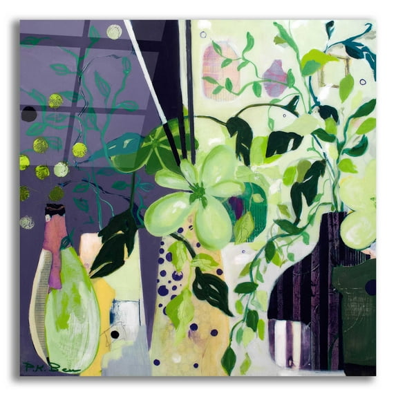 Epic Art 'Constance' by Pamela K. Beer Acrylic Glass Wall Art, 12"x12"
