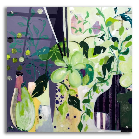 Epic Art 'Constance' by Pamela K. Beer Acrylic Glass Wall Art, 24"x24"
