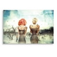 thumbnail image 1 of Epic Art 'Conversation' by Mario Sanchez Nevado, Acrylic Glass Wall Art, 12"x16", 1 of 4