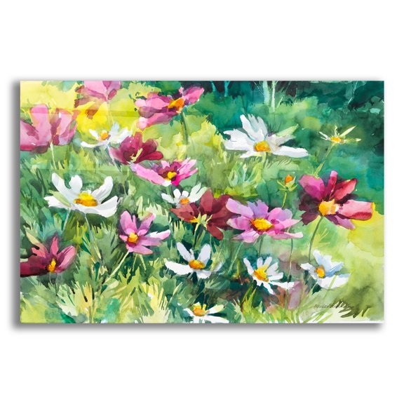 Epic Art 'Cosmos Corner'  by Annelein Beukenkamp Acrylic Glass Wall Art, 16" x 12"