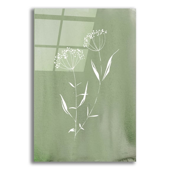 Epic Art 'Cottage Wildflowers 2'  by Katrina Pete Acrylic Glass Wall Art, 12" x 16"