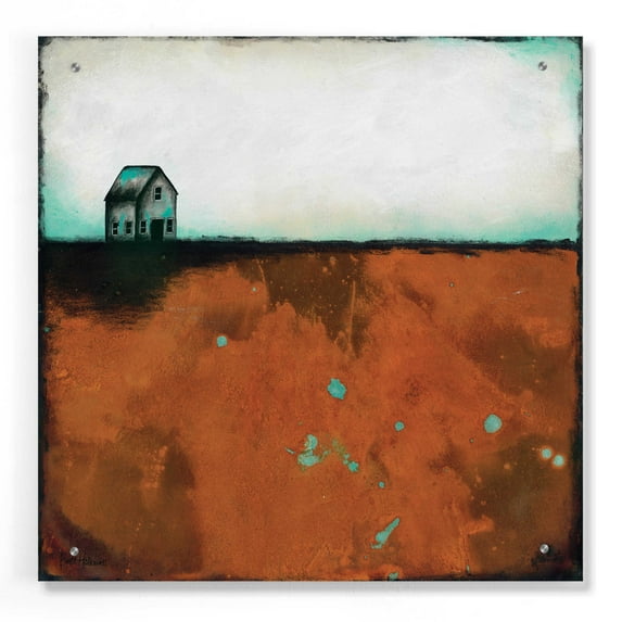 Epic Art 'Country Solace' by Britt Hallowell, Acrylic Glass Wall Art, 24"x24"