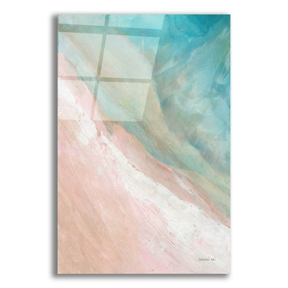 Epic Art 'Cove Diptych 1'  by Danhui Nai Acrylic Glass Wall Art, 12" x 16"