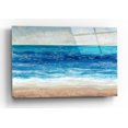 thumbnail image 1 of Epic Art 'Crashing Blue II' by Tim O'Toole, Acrylic Glass Wall Art, 24"x16", 1 of 3
