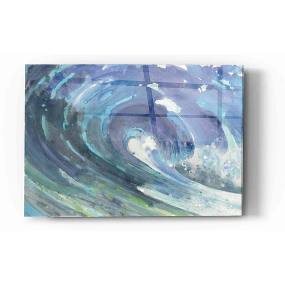 Epic Art 'Curl' by Albena Hristova, Acrylic Glass Wall Art, 16"x24"