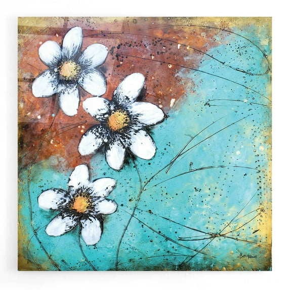 Epic Art 'Custom Balance I' by Britt Hallowell, Acrylic Glass Wall Art, 12"x12"