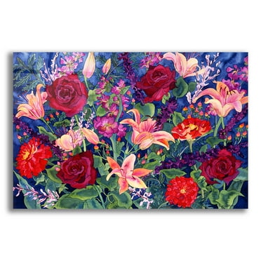 Epic Art 'Dance of Love' by Carissa Luminess, Acrylic Glass Wall Art, 16"x12"