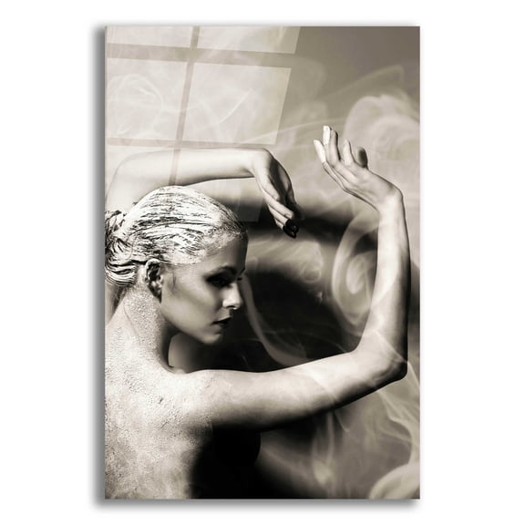 Epic Art 'Dancer Statue' by Incado, Acrylic Glass Wall Art, 12"x16"