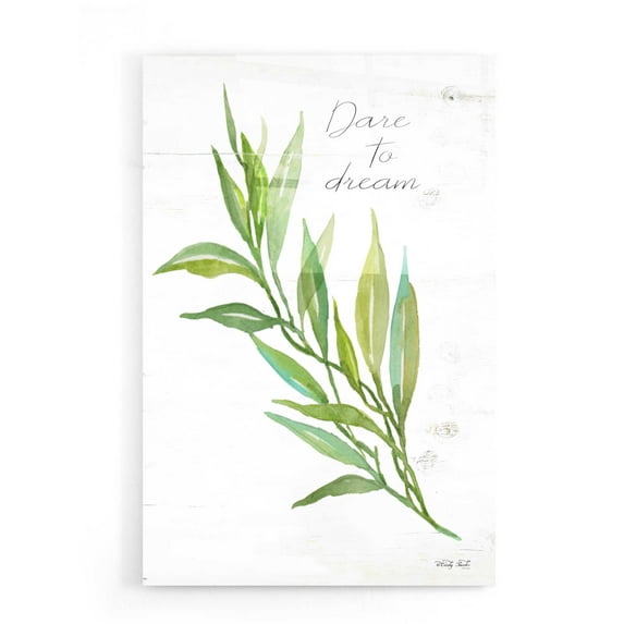 Epic Art 'Dare to Dream' by Cindy Jacobs, Acrylic Glass Wall Art, 16"x24"