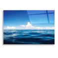 thumbnail image 1 of Epic Art 'Deep Blue' by Nicklas Gustafsson Acrylic Glass Wall Art, 24"x16", 1 of 4