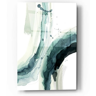 Epic Art 'Depth II' by Grace Popp, Acrylic Glass Wall Art, 12"x16"