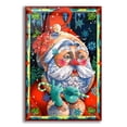 thumbnail image 1 of Epic Art 'Determining Naughty or Nice' by David Galchutt, Acrylic Glass Wall Art, 24"x36", 1 of 8