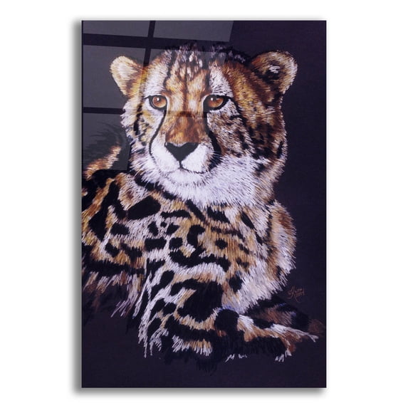 Epic Art 'Distinctive' by Barbara Keith, Acrylic Glass Wall Art, 16"x24"