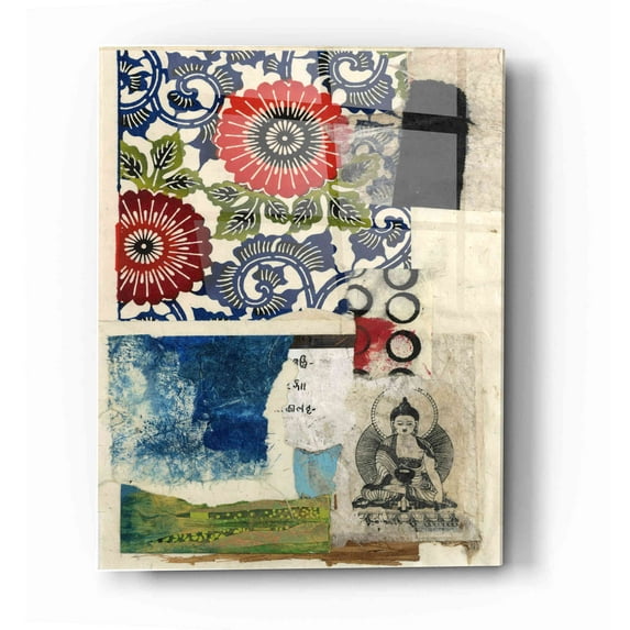 Epic Art 'Doko 3' by Elena Ray Acrylic Glass Wall Art, 16"x24"