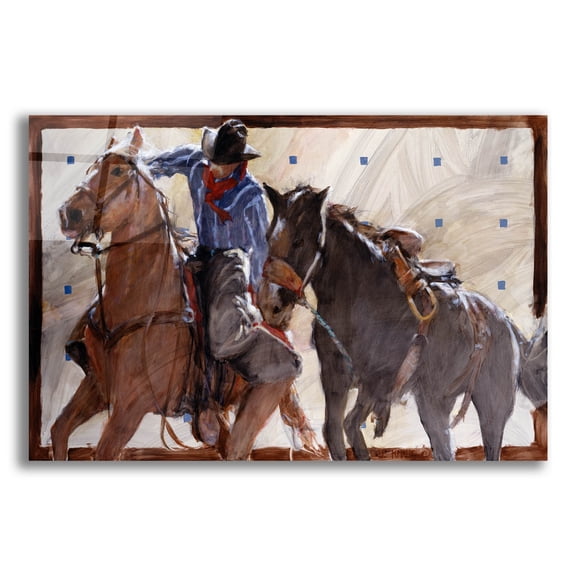 Epic Art 'Don'T Even Think About It' by J. E. Knauf, Acrylic Glass Wall Art, 16"x12"