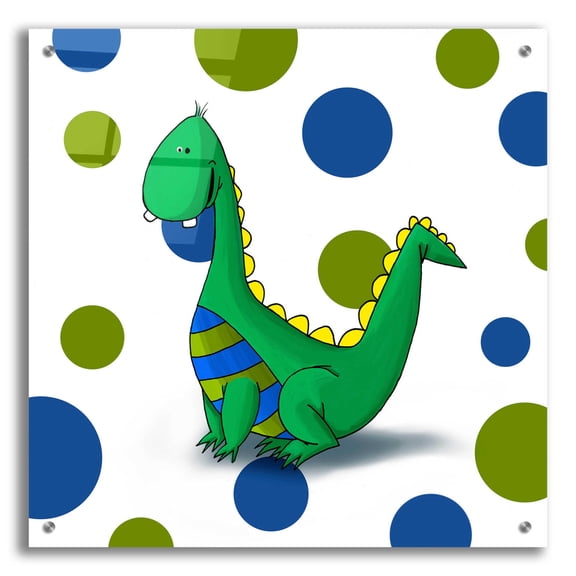 Epic Art 'Dragon' by GraphINC, Acrylic Glass Wall Art, 24"x24"