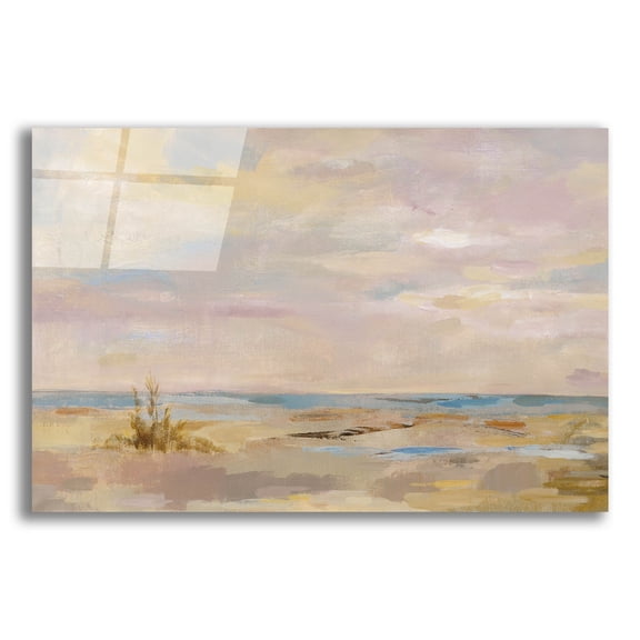 Epic Art 'Dreamy Beach' by Silvia Vassileva, Acrylic Glass Wall Art, 24"x16"