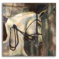 thumbnail image 1 of Epic Art 'Dressage' by Jeanette Vertentes, Acrylic Glass Wall Art, 12"x12", 1 of 13