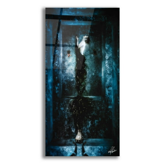 Epic Art 'Drink Me' by Mario Sanchez Nevado, Acrylic Glass Wall Art, 12"x24"