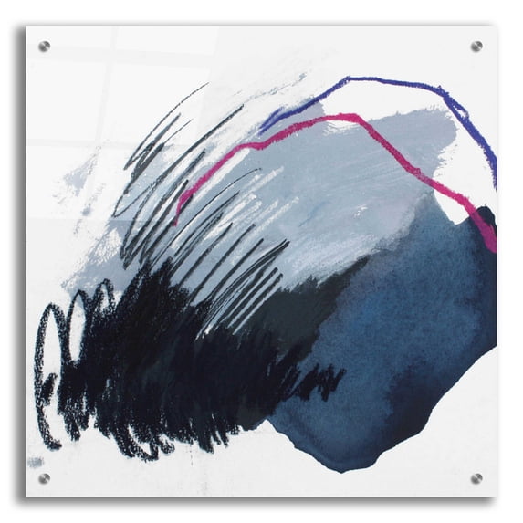 Epic Art 'Dynamic and Linear No. 1' by Ying Guo, 24"x24"
