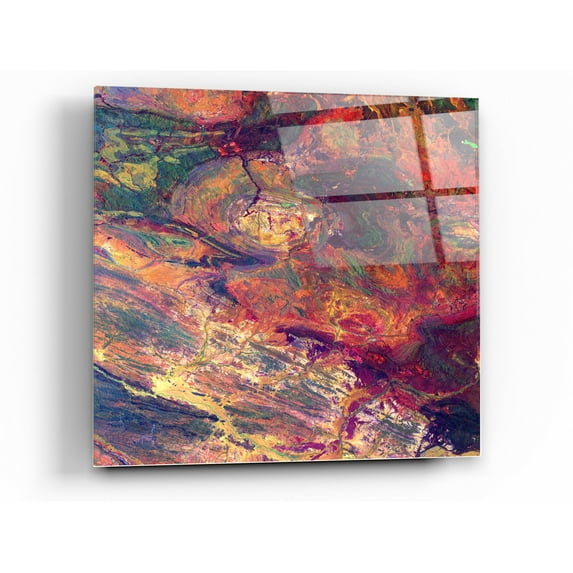 Epic Art 'Earth As Art: Australian Iron' Acrylic Glass Wall Art, 36"x36"