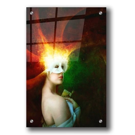 Epic Art 'Eleanor' by Mario Sanchez Nevado, Acrylic Glass Wall Art, 24"x36"