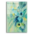 thumbnail image 1 of Epic Art 'Elegant Blue Floral II' by Silvia Vassileva, Acrylic Glass Wall Art, 16"x24", 1 of 10
