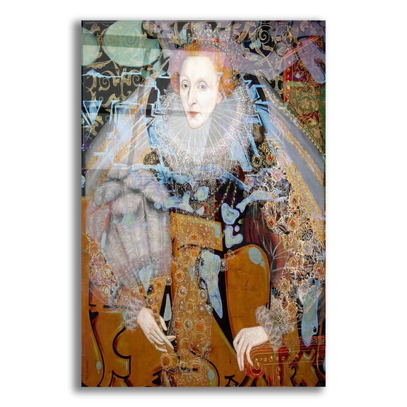 Epic Art 'Elizabeth 1-3' by Irena Orlov, Acrylic Glass Wall Art, 12"x16"