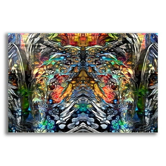 Epic Art 'Emerging' by Pedro Gavidia, Acrylic Glass Wall Art, 36"x24"