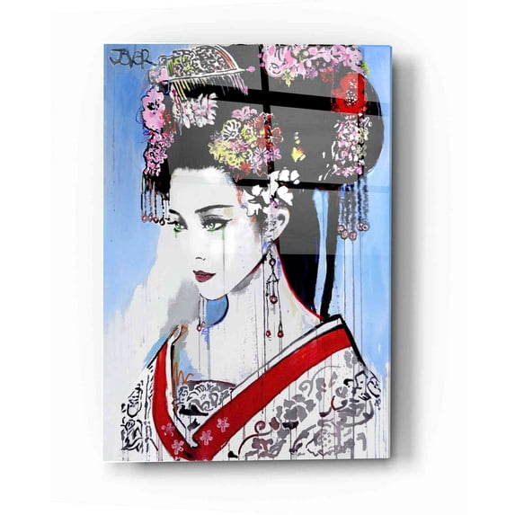 Epic Art 'Empress' by Loui Jover, Acrylic Glass Wall Art, 12"x16"