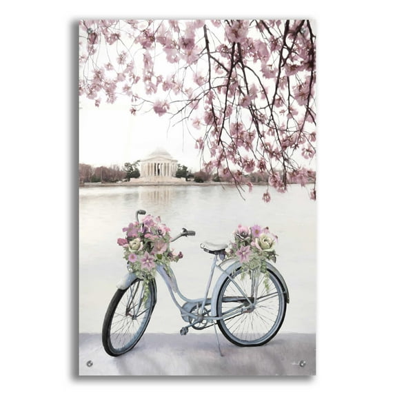 Epic Art 'Enjoy Beauty' by Lori Deiter Acrylic Glass Wall Art, 24"x36"