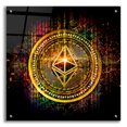 thumbnail image 1 of Epic Art 'Ethereum Better Than Gold' by Epic Portfolio Acrylic Glass Wall Art, 24"x24", 1 of 8