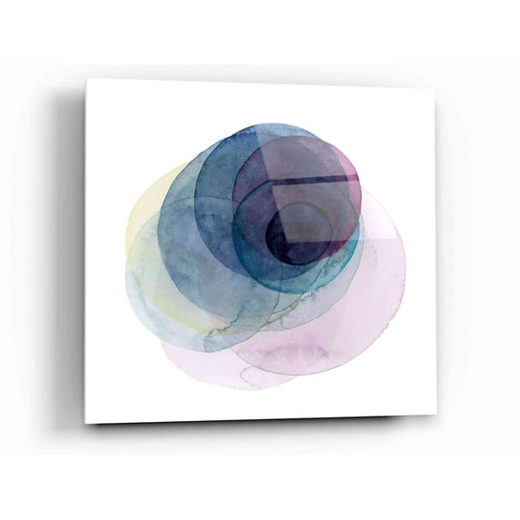 Epic Art 'Evolving Planets III' by Grace Popp Acrylic Glass Wall Art, 12"x12"