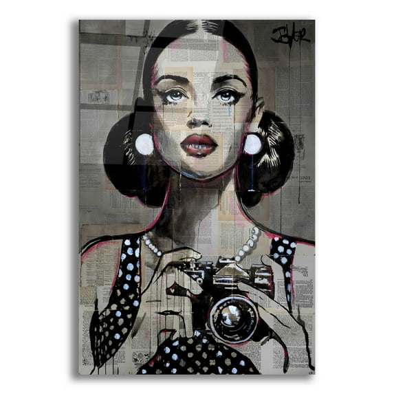 Epic Art 'Exposure' by Loui Jover, Acrylic Glass Wall Art, 12"x16"