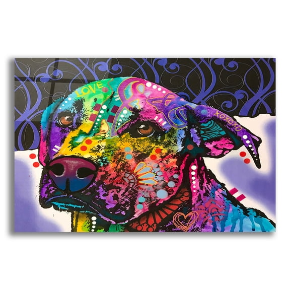 Epic Art 'Expression' by Dean Russo Studios, Acrylic Glass Wall Art, 16"x12"