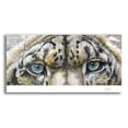 thumbnail image 1 of Epic Art 'Eye-Catching Snow Leopard' by Barbara Keith, Acrylic Glass Wall Art, 24"x12", 1 of 8