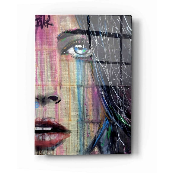 Epic Art 'Fahrenheit' by Loui Jover, Acrylic Glass Wall Art, 12"x16"