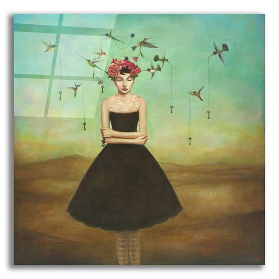 Epic Art 'Fair Trade Frame of Mind' by Duy Huynh, Acrylic Glass Wall Art, 12"x12"