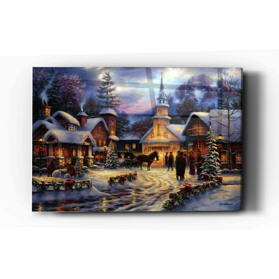 Epic Art 'Faith Runs Deep' by Chuck Pinson, Acrylic Glass Wall Art, 12"x16"