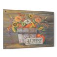 thumbnail image 1 of Epic Art 'Fall Harvest Bucket' by Pam Britton, Acrylic Glass Wall Art, 36"x24", 1 of 5