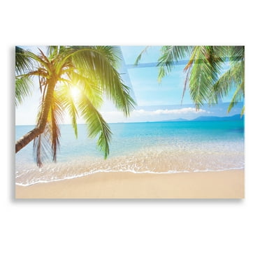 Epic Art 'Far Away,' Acrylic Glass Wall Art, 24"x16"