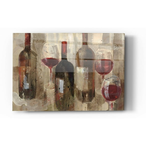 Epic Art 'Festa I v2 Neutral' by Albena Hristova, Acrylic Glass Wall Art, 24"x36"