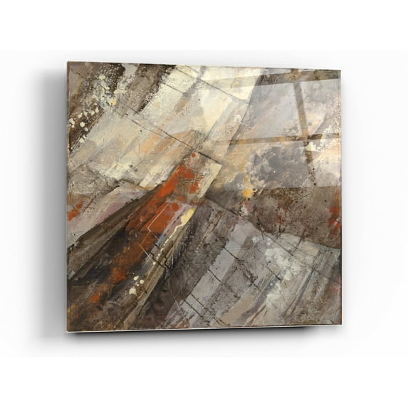 Epic Art 'Fire and Ice' by Albena Hristova, Acrylic Glass Wall Art, 36"x36"