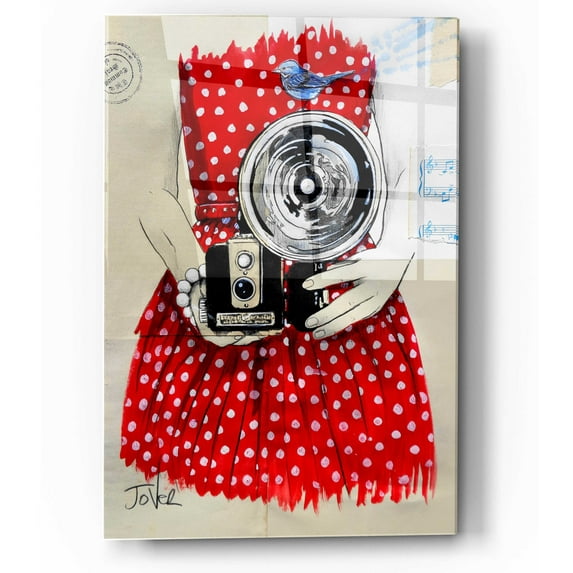 Epic Art 'Flash' by Loui Jover, Acrylic Glass Wall Art, 12"x16"