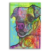 Epic Art 'Flora' by Dean Russo, Acrylic Glass Wall Art, 16"x24"