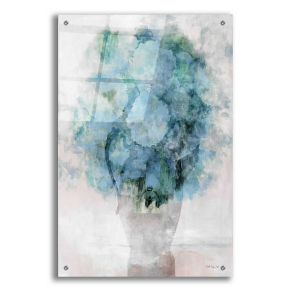 Epic Art 'Floral Secrets 1' by Stellar Design Studio, Acrylic Glass Wall Art, 24"x36"