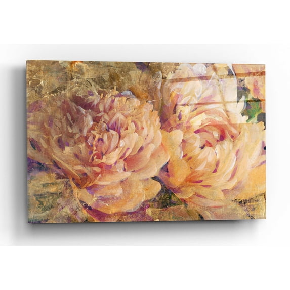 Epic Art 'Floral in Bloom III' by Tim O'Toole, Acrylic Glass Wall Art, 16"x12"