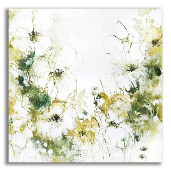 Epic Art 'Flower Blush 3' by Design Fabrikken, Acrylic Glass Wall Art, 12"x12"