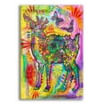 thumbnail image 1 of Epic Art 'Flower Deer' by Dean Russo Acrylic Glass Wall Art, 16" x 24", 1 of 8