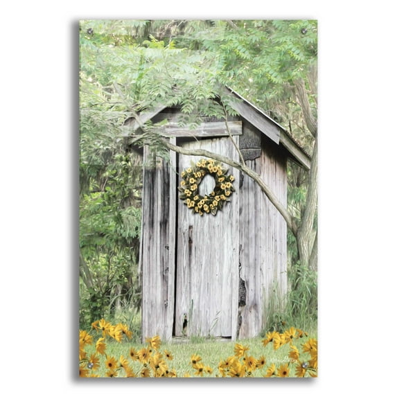 Epic Art 'Flower Power' by Lori Deiter Acrylic Glass Wall Art, 24"x36"